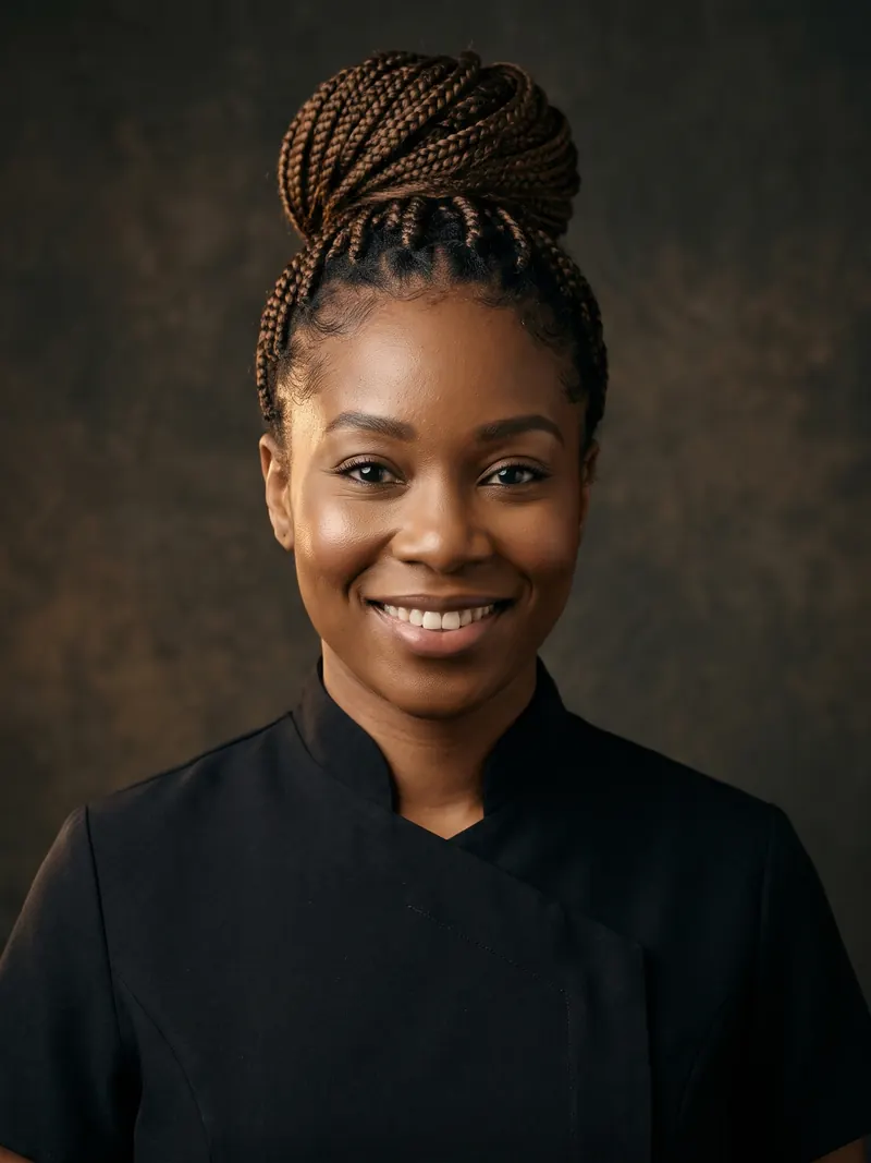 Ama Mensah, Laser Therapist (demo)